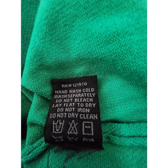 Unique Vintage Jealous Tomato Green Wrap Sweater Crop Top Size M - Picture 9 of 10